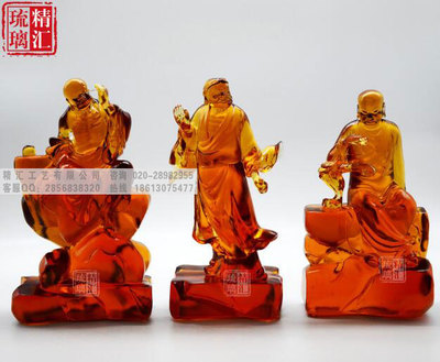 广州十八罗汉琉璃佛像,琉璃十八罗汉制作工厂