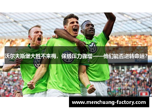 沃尔夫斯堡大胜不来梅，保级压力骤增——他们能否逆转命运？