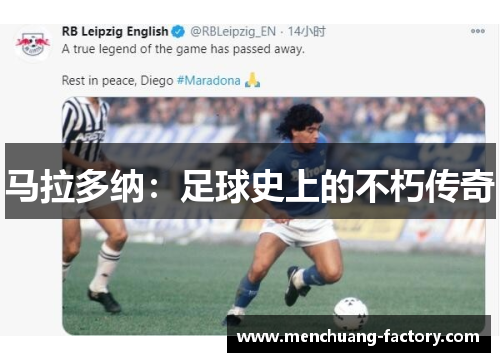 马拉多纳：足球史上的不朽传奇